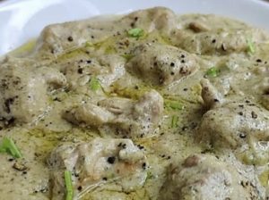 chicken white korma